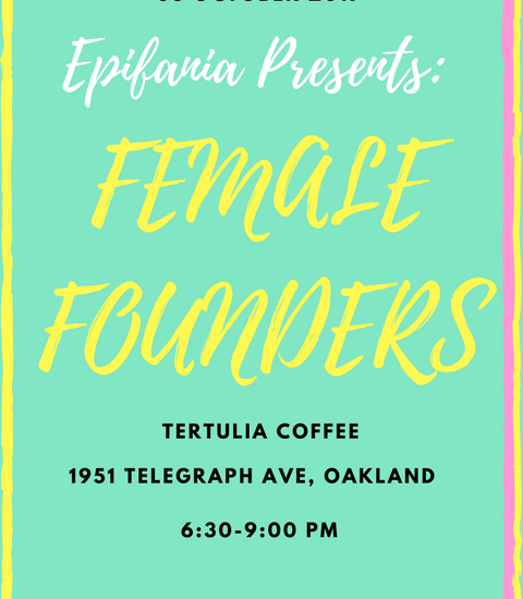 The Creation of Female Founders Event