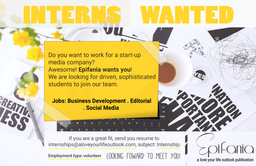 Editorial And Social Media Internships Epifania Magazine