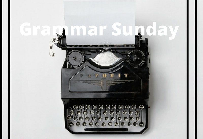 Grammar Sunday: Active Vs. Passive Voice