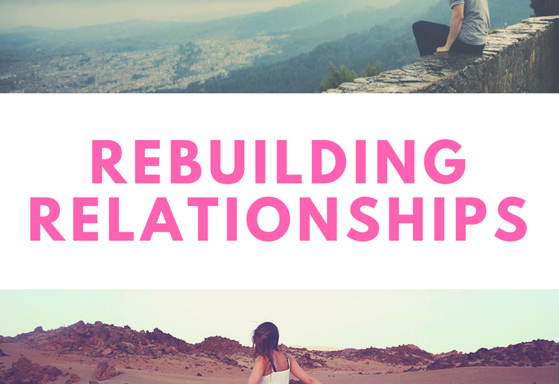 New Year’s Resolution: Rebuilding Relationships