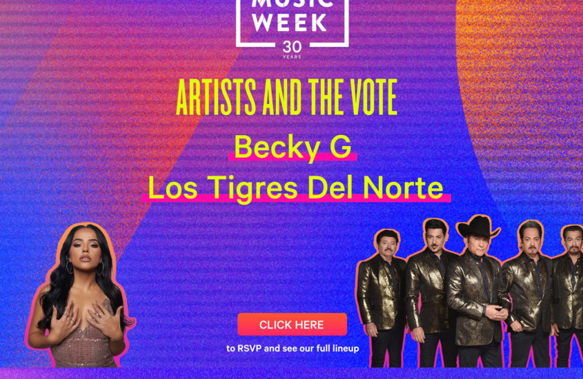 Becky G & Los Tigres Del Norte Talk The Latino Vote By: Lupe Lleranas